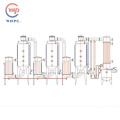 outer circulation heating vacuum evaporator